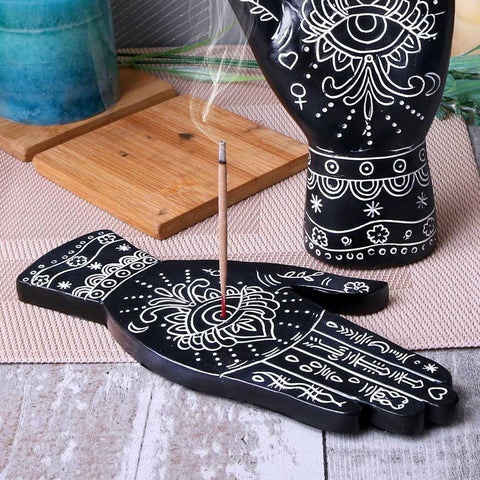 Palmistry Incense Burner