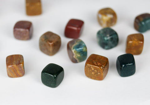 Ocean Jasper Cubes