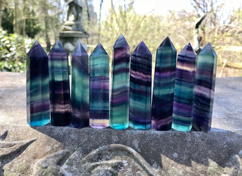 Rainbow Fluorite Tower