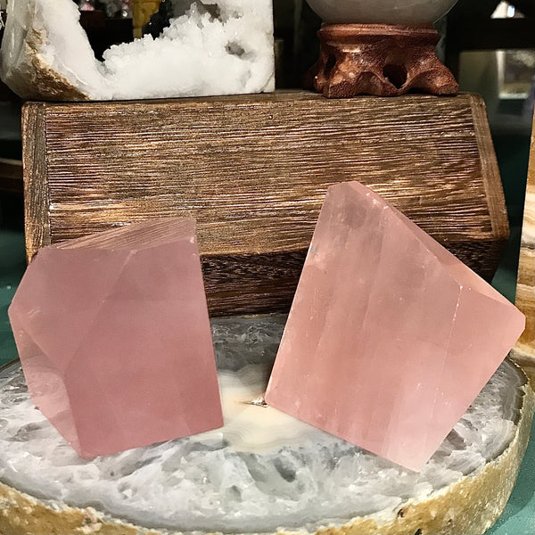 Rose Quartz Abstract Polished Freeform