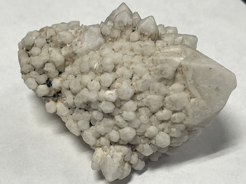 Snow Quartz Points Specimen