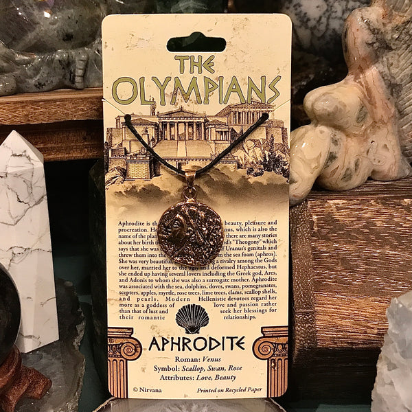 The Olympians Series Bronze Pendant Necklace