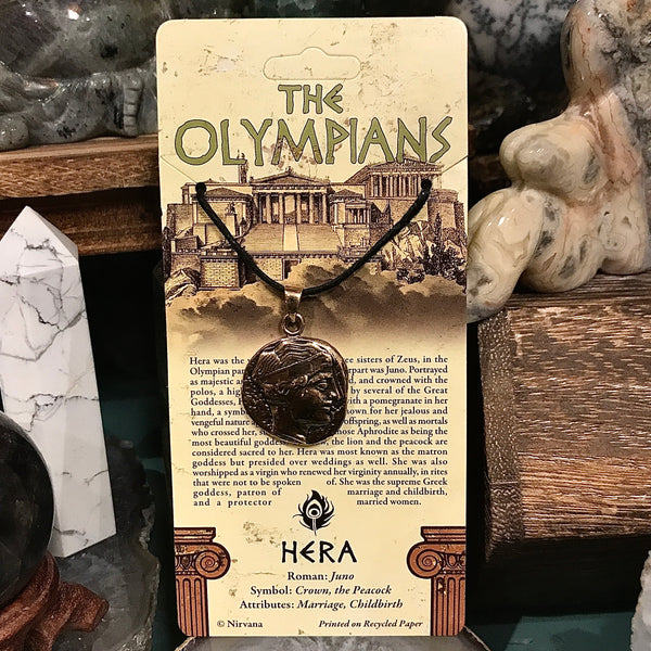 The Olympians Series Bronze Pendant Necklace