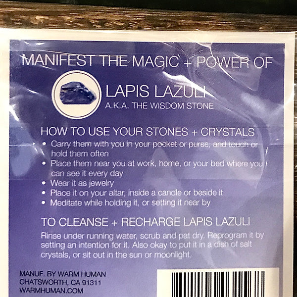 Manifest the Magic - Lapis Lazuli