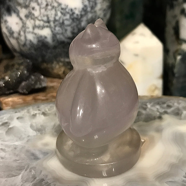 Lavender Fluorite Snorlax