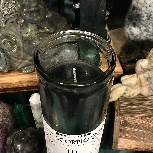 Scorpio Zodiac Pillar Zen Den Candle