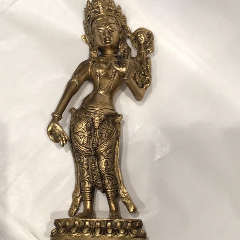 Goddess Tara Brass Statue