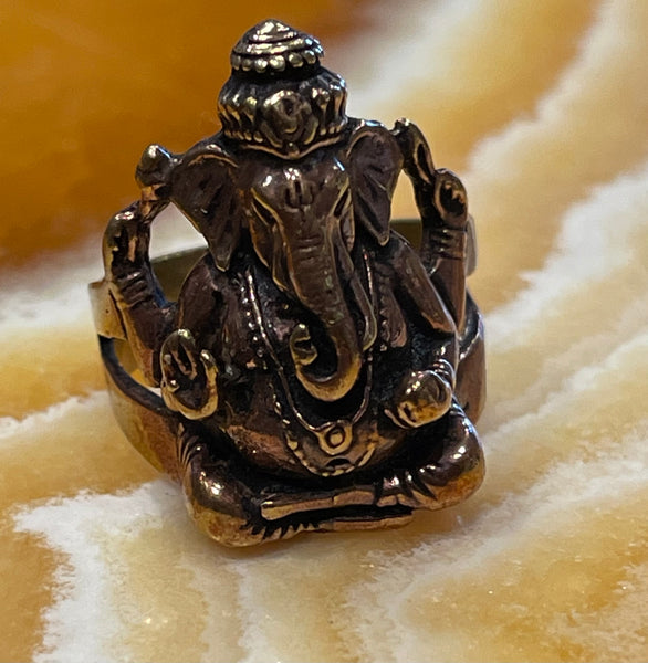 Ganesh Bronze Men’s Ring