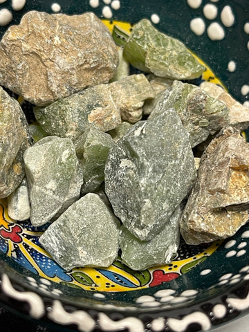 Rough Peridot Freeform Stones