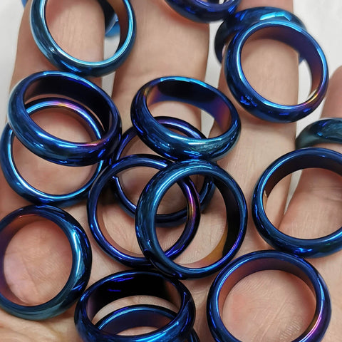 Color Finish Hematite Size Ring