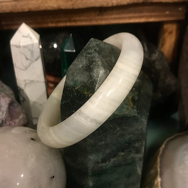 Jade Bangle 3”