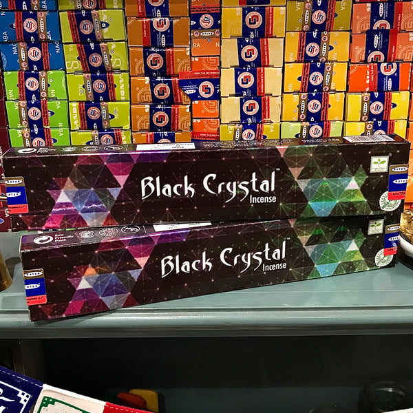 Black Crystal Satya Incense 15gm