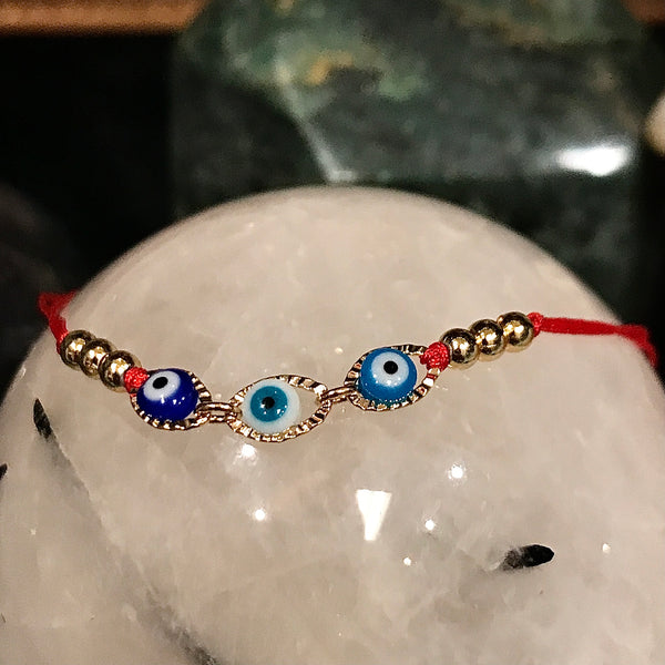 Evil Eye Adjustable Bracelet (8.88)