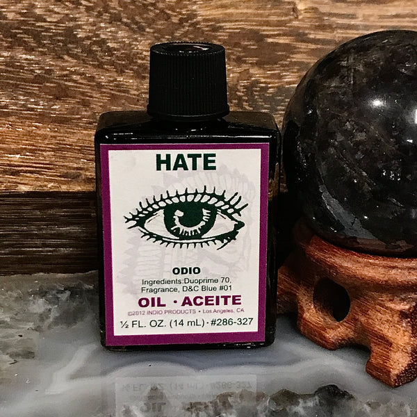 Hate 1/2 Oz Ritual Oil