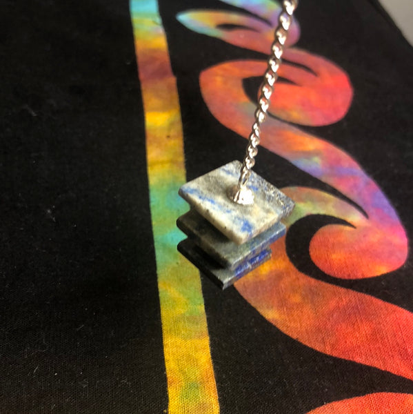 Lapis Lazuli Pyramid Pendulum