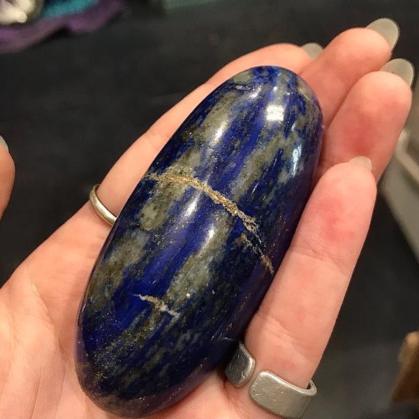 Lapis Lazuli Lingam Stone