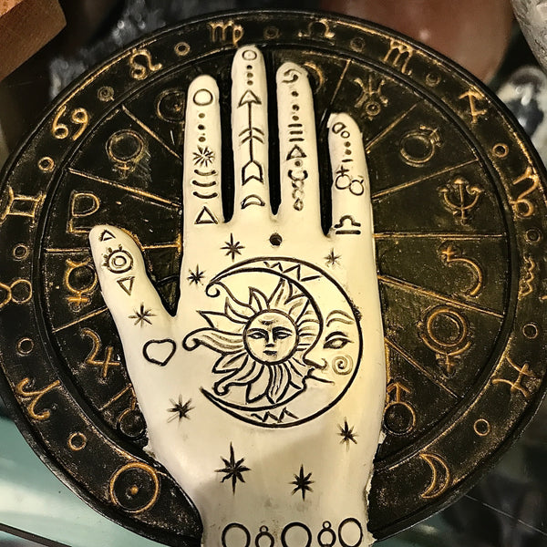 Palmistry Incense Burner