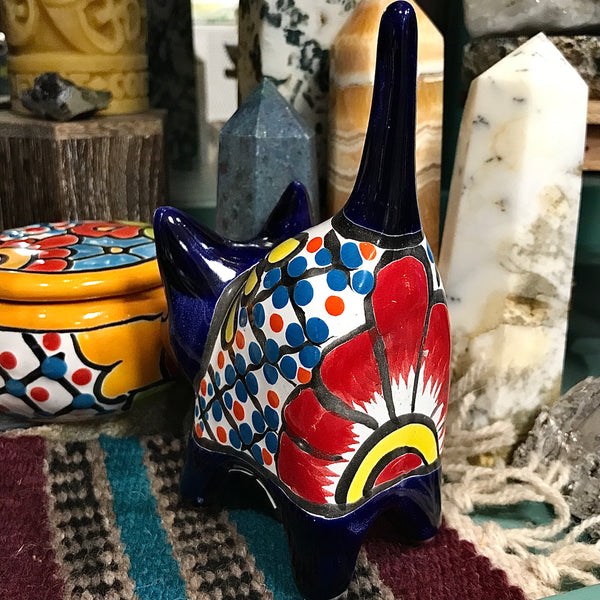 Hand Made / Painted Cat Spirit Animal Made in Mexico