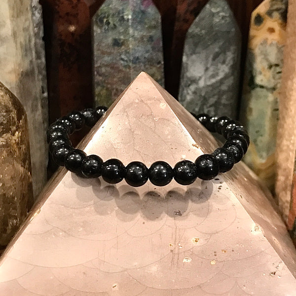 Black Tourmaline 6mm Bracelet