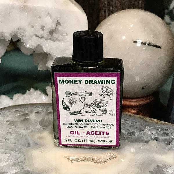 Money Draw Oil 1/2 OZ Ritual Oil