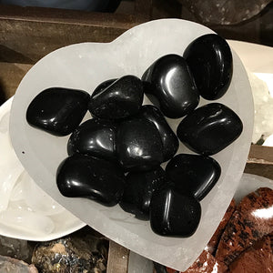 Black Onyx Tumbled Stone