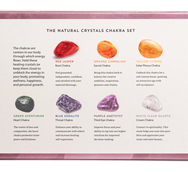 The Natural Crystal Chakra Collection