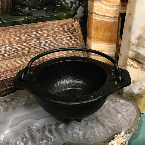 Cast Iron Cauldron with Handle | 2.5 Inch