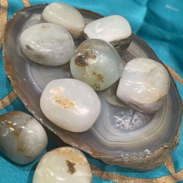 Peruvian Opal Tumbled Pocket Stone