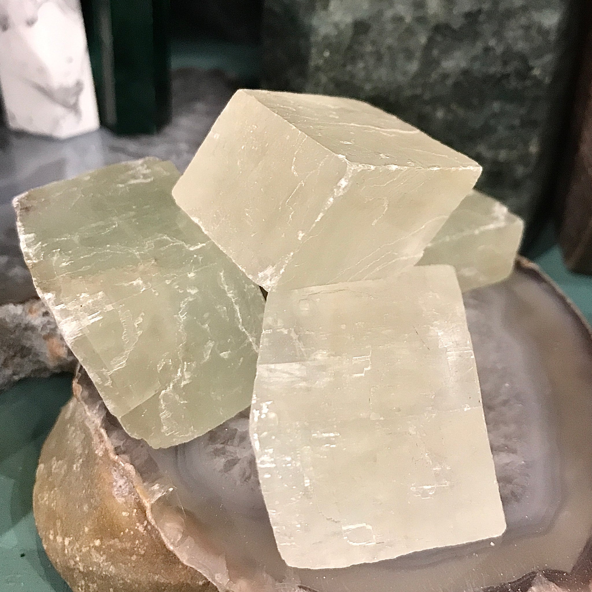 Green Optical Calcite