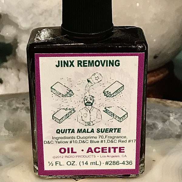 Jinx Removing Indio Ritual Oil 1/2 Oz