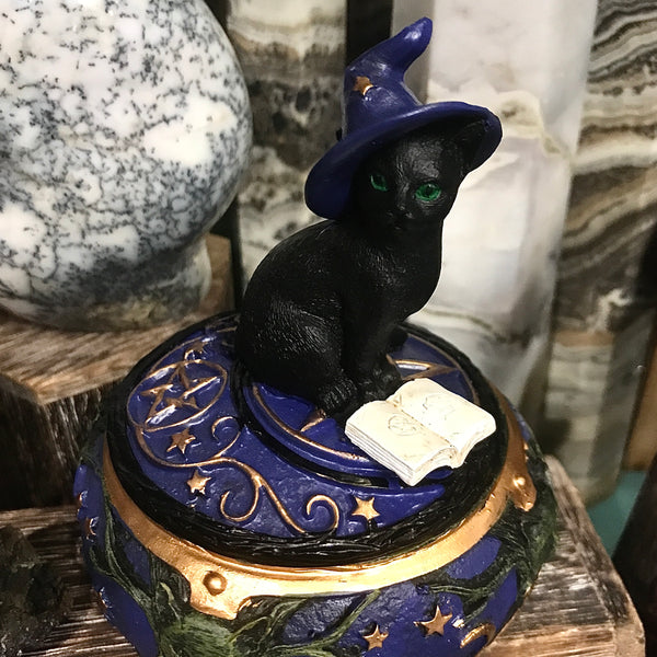 Magical Cat Round Box