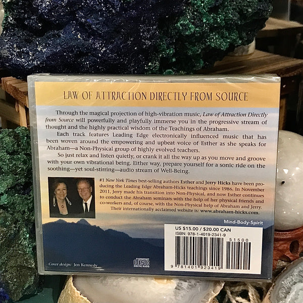 Law of Attraction Directly From Source by Esther and Jerry Hicks Music CD