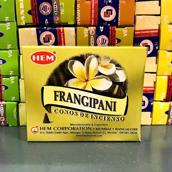 Hem Frangiapani Incense Cones