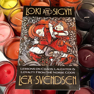 Loki and Sigyn by Lea Svendsen