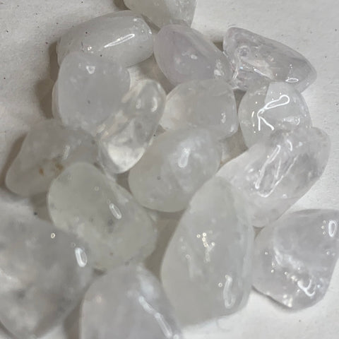 Tumbled Clear Quartz Mini Tumbled Pocket Stones