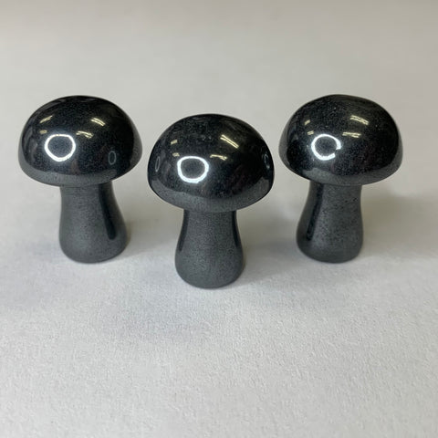 Hematite Mushroom Carving