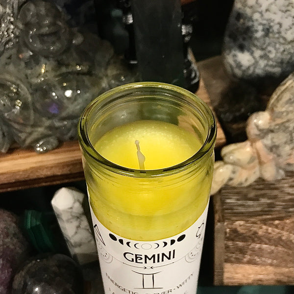 Gemini Zodiac Pillar Zen Den Candle
