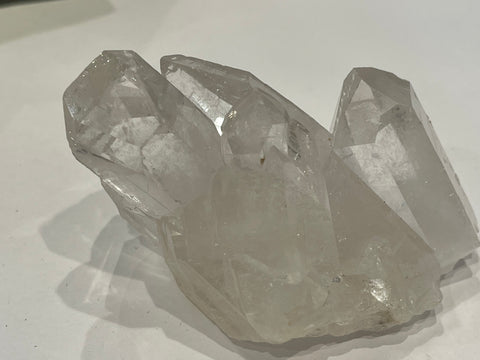 Quartz Crystal Cluster with Twins