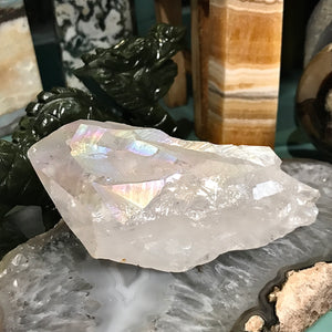 Angel Aura Naturally Formed Terminated Point