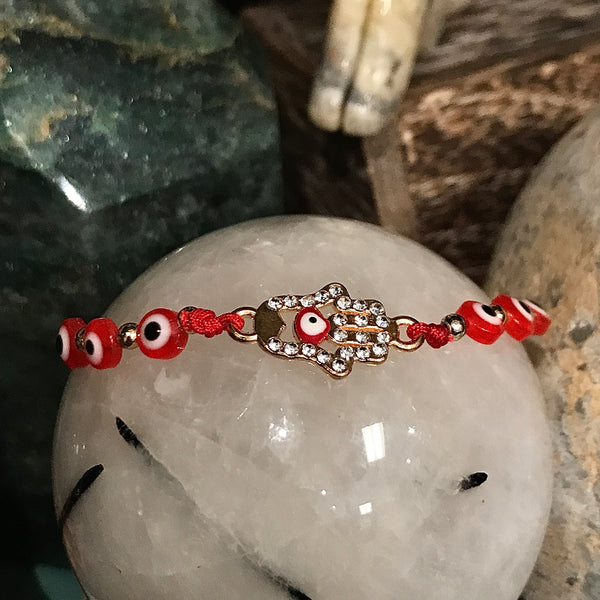 Evil Eye Adjustable Bracelet (7.77)