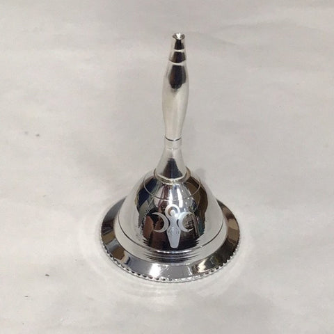 Moon Goddess Silver Altar Bell