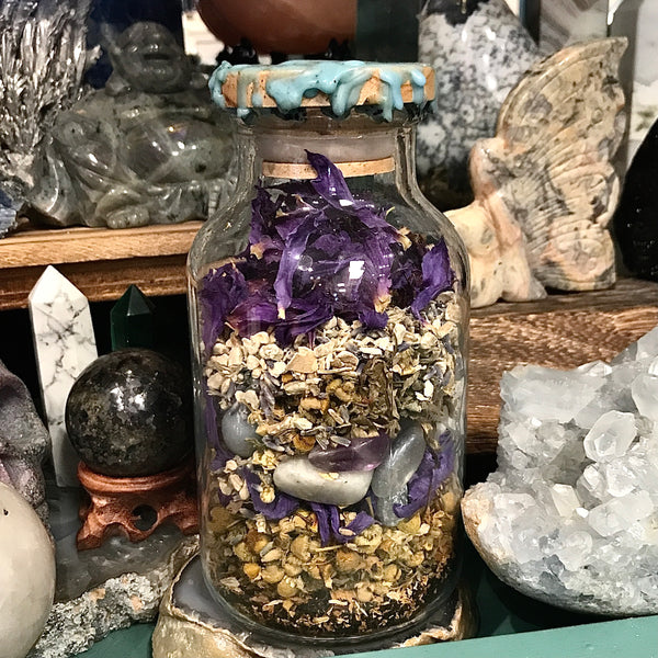 New Moon Manifestations Spell Bottle