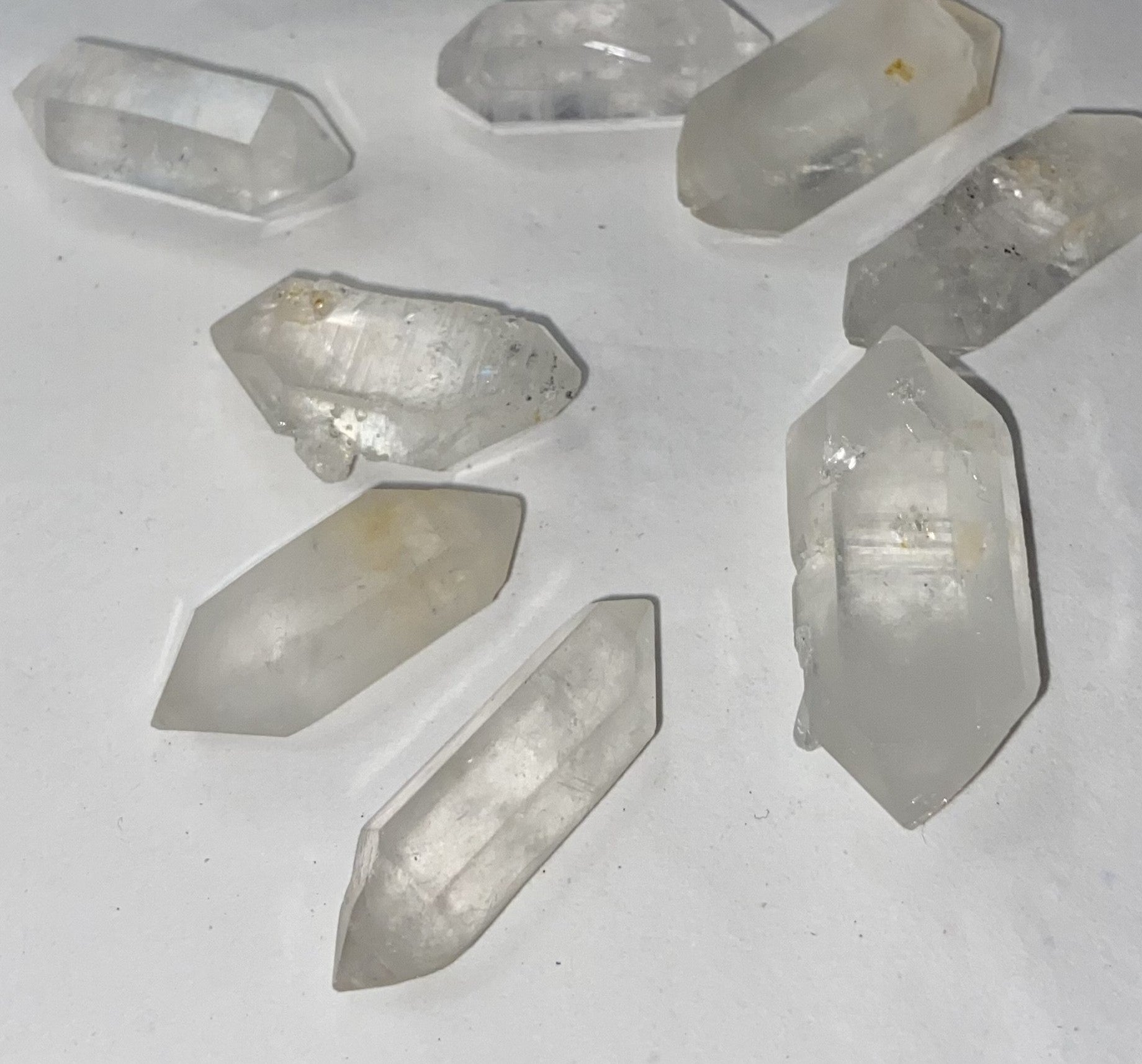 Lemurian Quartz Small Double Terminated Points