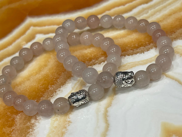 Gemstone Buddha Bracelet Assorted Gemstones