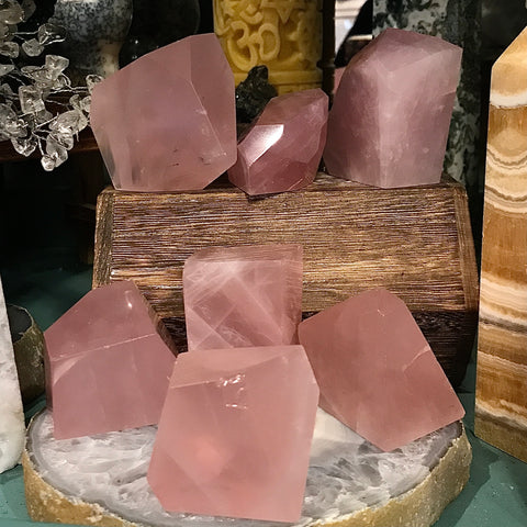 Rose Quartz Abstract Polished Freeform