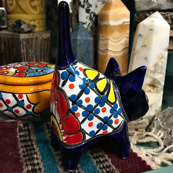 Hand Made / Painted Cat Spirit Animal Made in Mexico