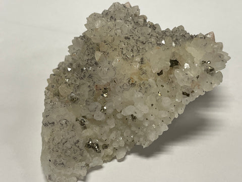 Pyrite On Quartz Freeform