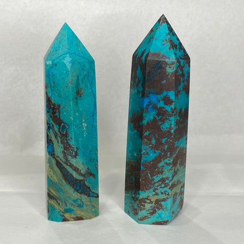 Chrysocolla Obelisk Tower 3-3.5 Inch