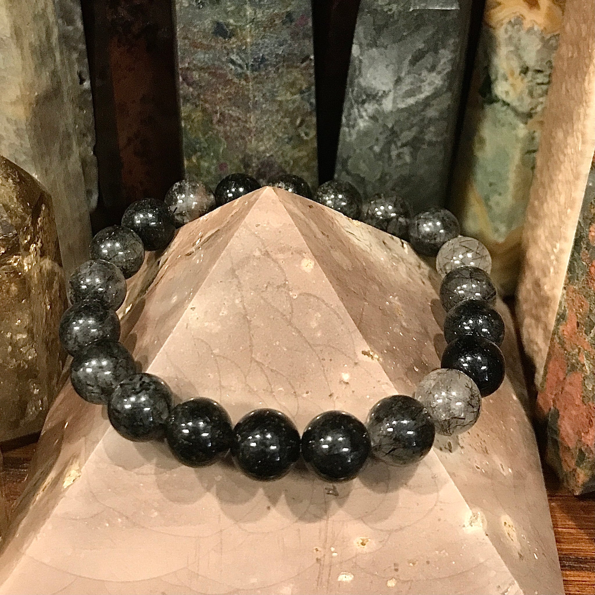 Black Tourmaline 8mm Stretch Bracelet