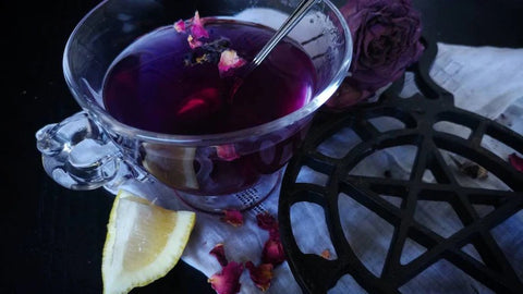 Divinely sublime calming tea Rose /Lavender/Butterfly pea flower/rose hips
